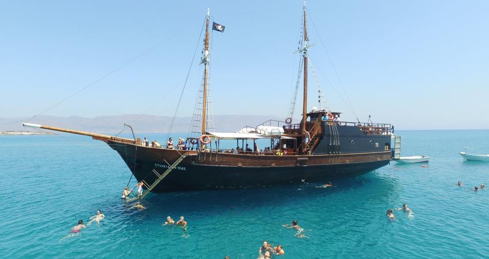 koufonisi island cruise boat