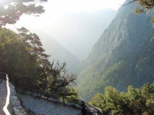 The unique samaria gorge
