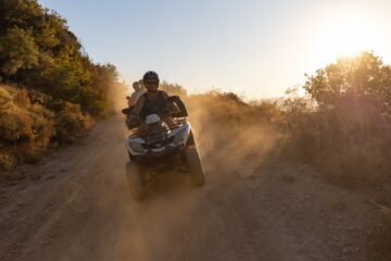 sunset quad safari tour crete