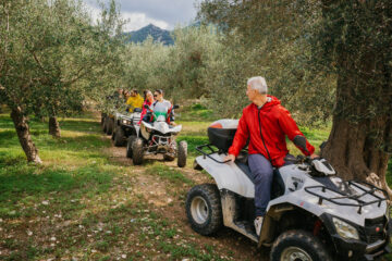 break at ATV Quad Safari Tour in Crete by GoXplore Tours